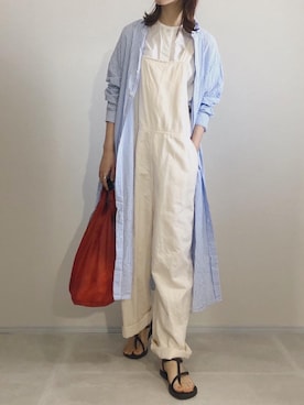 「HIGHTIDE（ハイタイド）のアイテム」を使った、あさこさん（レディース・164cm）の夏コーディネート