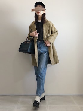 「THE SHINZONE（ザ　シンゾーン）の【THE SHINZONE】キャロットデニム WOMEN（デニムパンツ）」を使った、あさこさん（レディース・164cm）の秋コーディネート