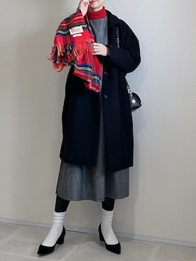 あさこさん(レディース・164cm)の冬コーディネート