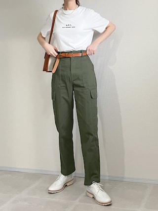 【WEB限定】 CLANE J/W カーゴパンツ 16110-7091 - ワークパンツ/カーゴパンツ