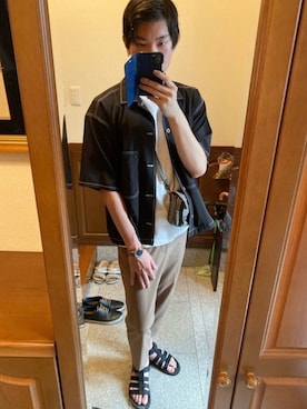 いめぇいさん（メンズ・183cm）の秋コーディネート