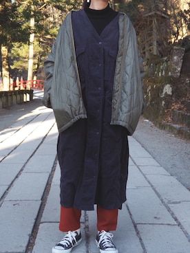 （＾Ｏ＾）さん（レディース・157cm）の冬コーディネート