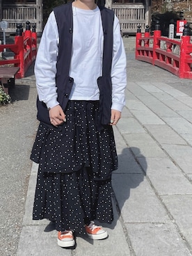 （＾Ｏ＾）さん（レディース・157cm）の春コーディネート