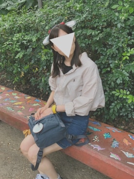 「おばショット」｜おとうふさん（レディース・155cm）の秋コーディネート