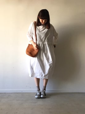 「ichi（イチ）のアイテム」を使った、よしさん（レディース・167cm）の春コーディネート