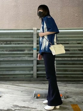 「Kagari Yusuke（カガリユウスケ）のアイテム」を使った、inkyaさん（レディース・163cm）の春コーディネート