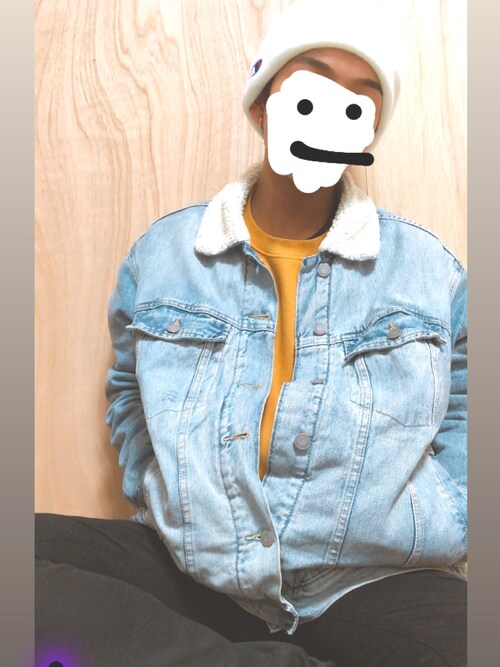 おブスな中学生 Championのニットキャップ ビーニーを使ったコーディネート Wear