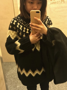 GraceJinさん(レディース・159cm)の冬コーディネート