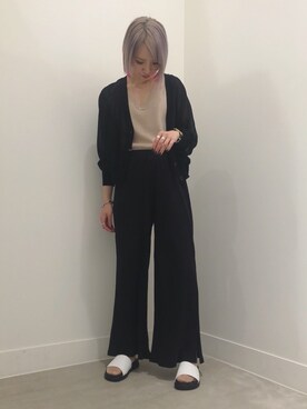 「アイテム（その他、シルバー系）」を使った、kobaminaさん（レディース・158cm）の春コーディネート