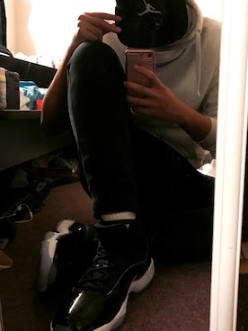 「airjordan11」｜Kelvinさん（メンズ・180cm）の冬コーディネート
