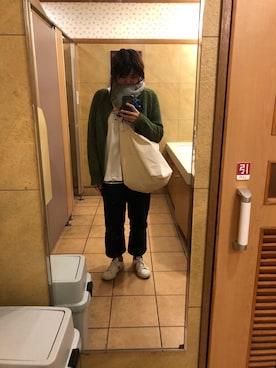 「rasox（ラソックス）のアイテム（ソックス/靴下）」を使った、ayakaさん（レディース・164cm）の秋コーディネート
