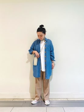 「RIVE DROITE（リヴドロワ）のアイテム（財布/小物）」を使った、h_k_rさん（レディース・162cm）の冬コーディネート