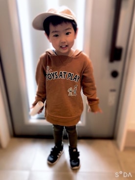 Kuriさん（キッズ・90cm）の春コーディネート