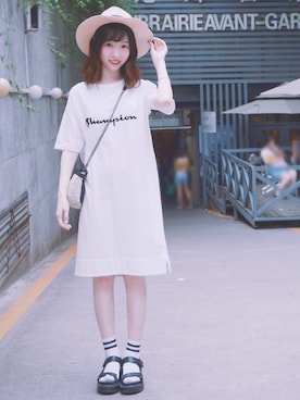 「Avan Lily」｜♡ ℐ i ℓ ℓ 𓈒𓏸  さん（レディース・161cm）の夏コーディネート