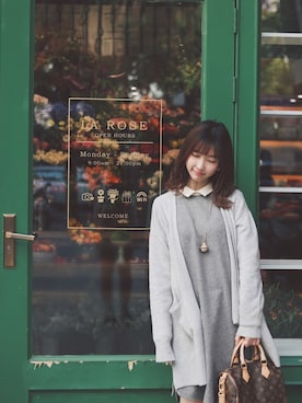 「b+ab（ビープラスエービー）のアイテム」を使った、♡ ℐ i ℓ ℓ 𓈒𓏸  さん（レディース・160cm）の春コーディネート