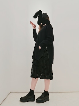 「b+ab（ビープラスエービー）のアイテム」を使った、♡ ℐ i ℓ ℓ 𓈒𓏸  さん（レディース・160cm）の冬コーディネート