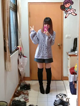 Emilyさん（レディース・157cm）の春コーディネート