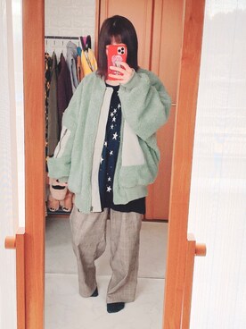 みにさん（レディース・145cm）の冬コーディネート