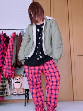 みにさん（レディース・145cm）の冬コーディネート