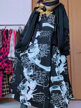 「コーディネート」｜「アイテム（ブルゾン）」を使った、みにさん（レディース・145cm）の春コーディネート