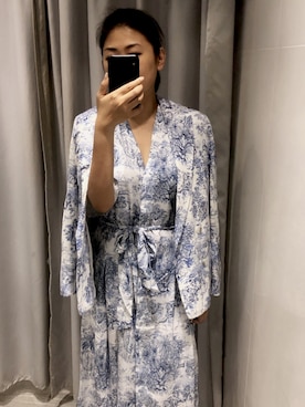 「H&M（エイチ・アンド・エム）のアイテム（スーツジャケット）」を使った、cecechuさん（レディース・160cm）の春コーディネート