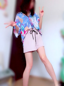 「Neuf（ヌーフ）のアイテム」を使った、さめちょんさん（レディース・150cm）の夏コーディネート