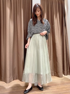 ERIKAさん（レディース・161cm）の春コーディネート