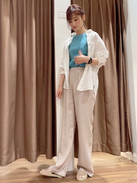 ERIKAさん（レディース・161cm）の夏コーディネート