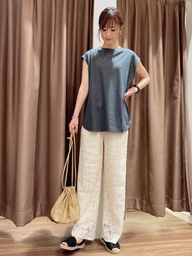 ERIKAさん(レディース・161cm)の夏コーディネート