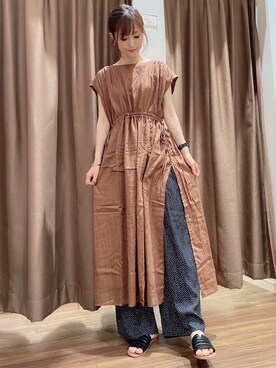 ERIKAさん（レディース・161cm）の夏コーディネート