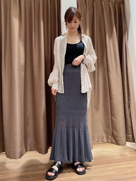 ERIKAさん（レディース・161cm）の夏コーディネート