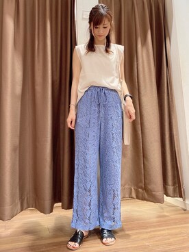 ERIKAさん（レディース・161cm）の夏コーディネート