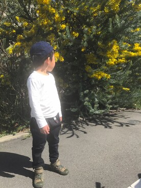 namnahoさん（キッズ・110cm）の春コーディネート