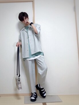 フォロワー1000まで投稿者相互さん(メンズ・168cm)の春コーディネート