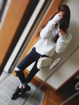 CANAさん（レディース・162cm）の冬コーディネート