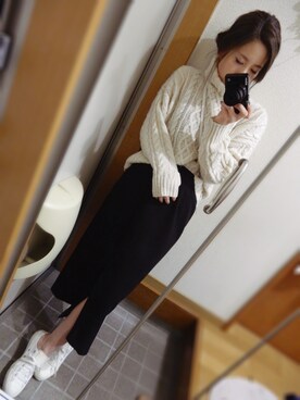 CANAさん（レディース・162cm）の冬コーディネート