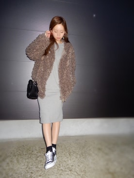 CANAさん(レディース・162cm)の冬コーディネート