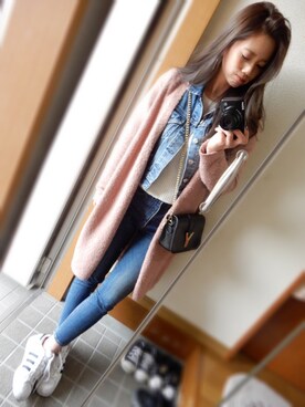 CANAさん（レディース・162cm）の冬コーディネート