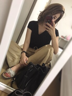 CANAさん（レディース・162cm）の夏コーディネート