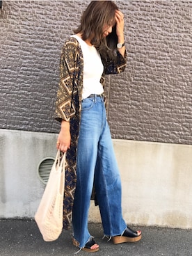 CANAさん（レディース・162cm）の夏コーディネート