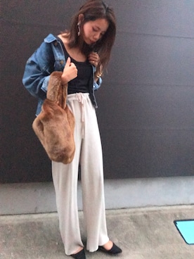 CANAさん（レディース・162cm）の秋コーディネート