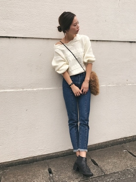 CANAさん（レディース・162cm）の秋コーディネート