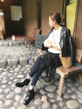 CANAさんの「VOLUME SLEEVE COZY KNIT」を使ったコーディネート