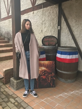 CANAさん（レディース・162cm）の冬コーディネート