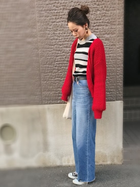 CANAさん（レディース・162cm）の冬コーディネート