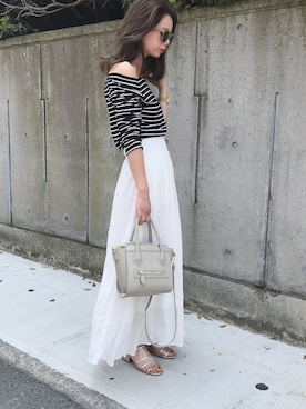 CANAさん（レディース・162cm）の春コーディネート