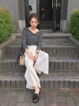 CANAさん（レディース・162cm）の春コーディネート