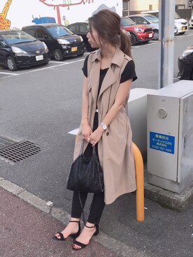 CANAさん（レディース・162cm）の夏コーディネート