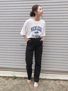 CANAさん（レディース・162cm）の夏コーディネート