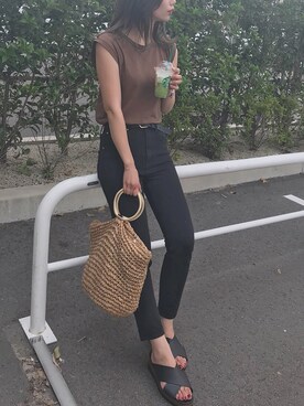 CANAさん(レディース・162cm)の夏コーディネート